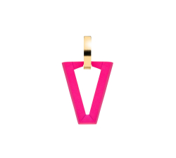 Valentina Ferragni Uali Fluo Pink Ohrring DVF-OR-BA7