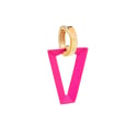 Valentina Ferragni Uali Fluo Pink Earring DVF-OR-BA7