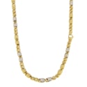 Collana Uomo Oro Bianco Giallo GL102225