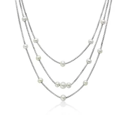 Miluna Miss Italia Women's Necklace Bubbles PCL6626