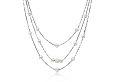 Miluna Miss Italia Damen-Halskette Bubbles PCL6626