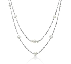 Miluna Miss Italia Women's Necklace Bubbles PCL6630