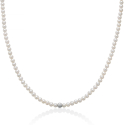 Miluna Women's Pearl Necklace PCL6747
