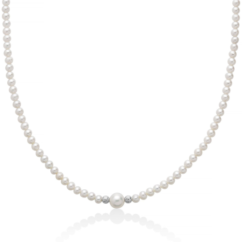 Miluna Women's Pearl Necklace PCL6748