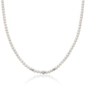 Miluna Women's Pearl Necklace PCL6749