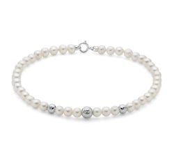 Miluna Women's Bracelet Pearls PBR3715