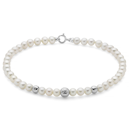 Miluna Damen-Armband Perlen PBR3715