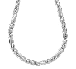 Men's White Gold Necklace GL102232