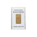 Lingotto 2 Grammi Oro 750 18KT