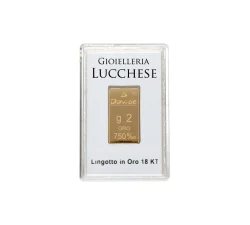 Lingotto 2 Grammi Oro 750 18KT