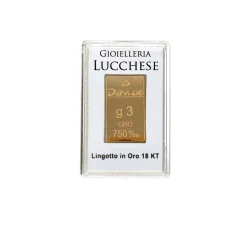 3 Gram 750 18KT Gold Ingot