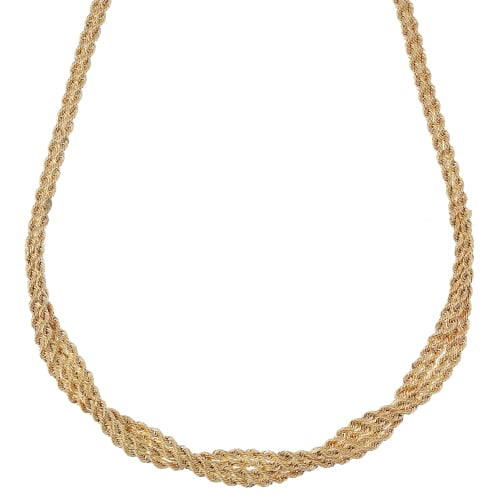 Damen-Halskette aus Gelbgold GL102243