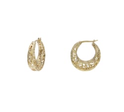Women's Yellow Gold Earrings GL102254