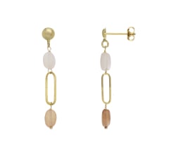 Women's Yellow Gold Earrings GL102258