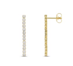 Damen-Ohrringe aus Gelbgold GL102260