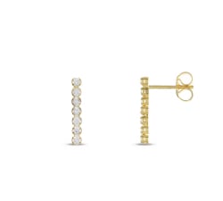 Women's Yellow Gold Earrings GL102261