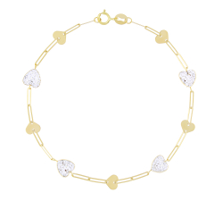 Women's Yellow Gold Bracelet GL102265