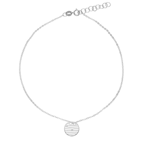 Damen-Fußkettchen aus Weißgold GL102266