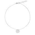 Women's White Gold Anklet GL102267