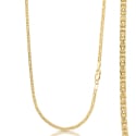Unisex Yellow Gold Necklace GL102268