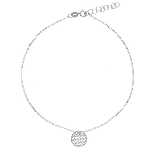 Damen-Fußkettchen aus Weißgold GL102269