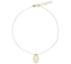 Damen-Fußkettchen aus Gelbgold GL102270