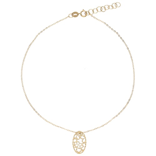 Damen-Fußkettchen aus Gelbgold GL102270