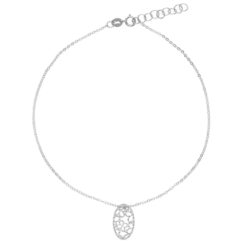 Cavigliera Donna Oro Bianco GL102271