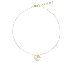 Cavigliera Donna Oro Giallo GL102274