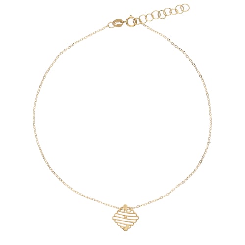 Women's Yellow Gold Anklet GL102274