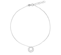 Women's White Gold Anklet GL102278