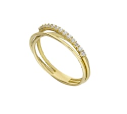 Damenring aus Gelbgold GL102283