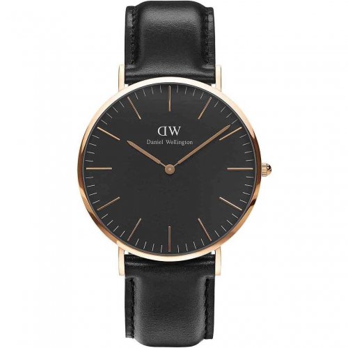 Daniel Wellington Herrenuhr Classic Schwarz Sheffield DW00100127