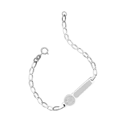 Bracciale Bimbi Oro Bianco GL102299