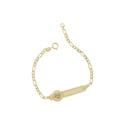 Gelbgoldenes Kinderarmband GL102300