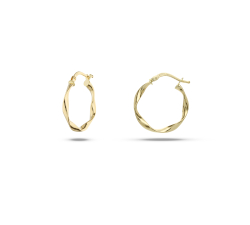 Damen-Ohrringe aus Gelbgold GL102303