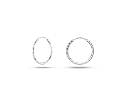 Damen-Ohrringe aus Weißgold GL102305