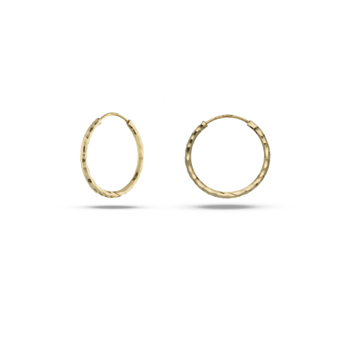 Women's Yellow Gold Earrings GL102309
