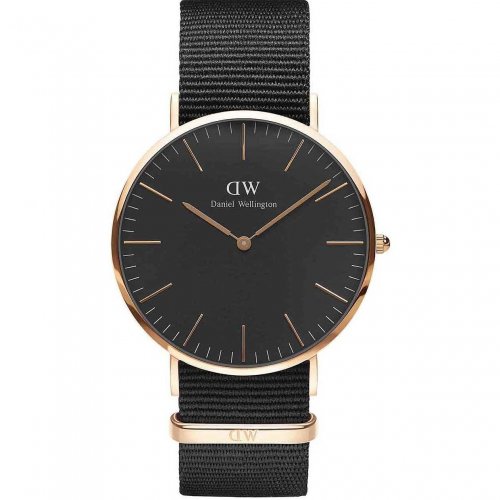 Daniel Wellington Men's Watch Classic Black Cornwall DW00100148