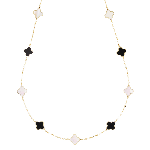 Damen-Halskette aus Gelbgold GL102316