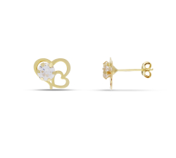 Women's Yellow Gold Earrings GL102321
