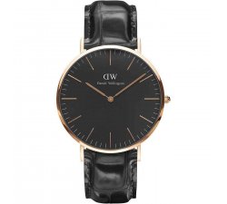 Daniel Wellington Herrenuhr Classic Black Reading DW00100129