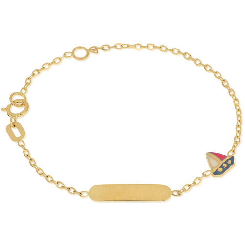 Yellow Gold Children's Bracelet GL102329