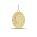 Saint Francis Pendant Yellow Gold GL102333