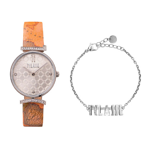 Alviero Martini 1st Class Montecarlo Bracelet Watch Set 1700891