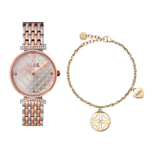 Alviero Martini 1st Class Montecarlo Bracelet Watch Set 1700890