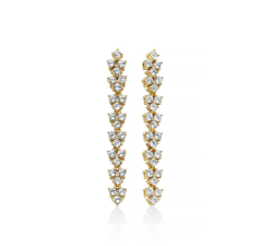 Miluna Unica Neve ERD3054G Women's Earrings