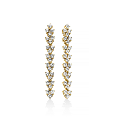 Miluna Unica Neve ERD3054G Women's Earrings