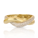 Women's Ring in Yellow and White Gold GL102338