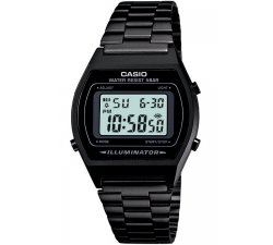 CASIO B640WB-1AEF Vintage watch in black PVD steel